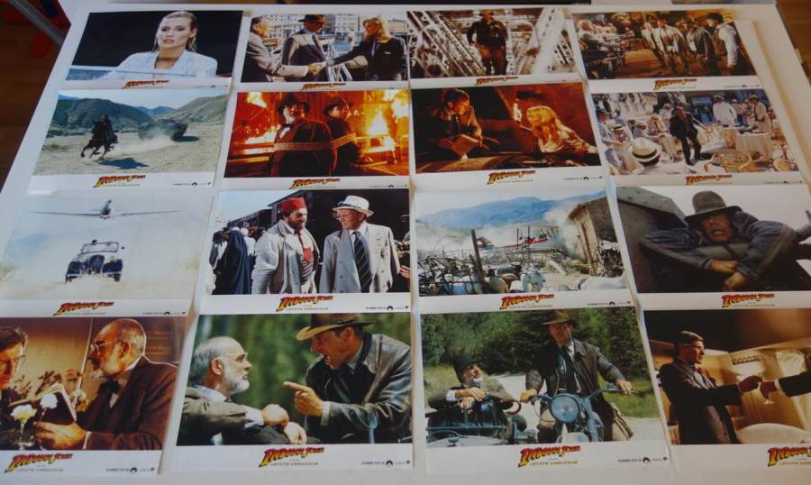 Indiana Jones and the Last Crusade original release german lobby still set